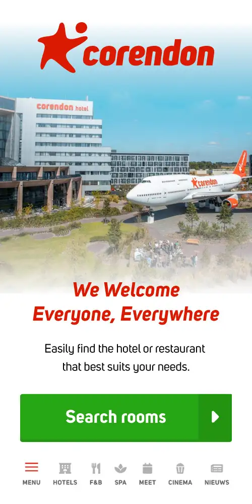 DBK.nl website voor Corendon Hotels & Resorts