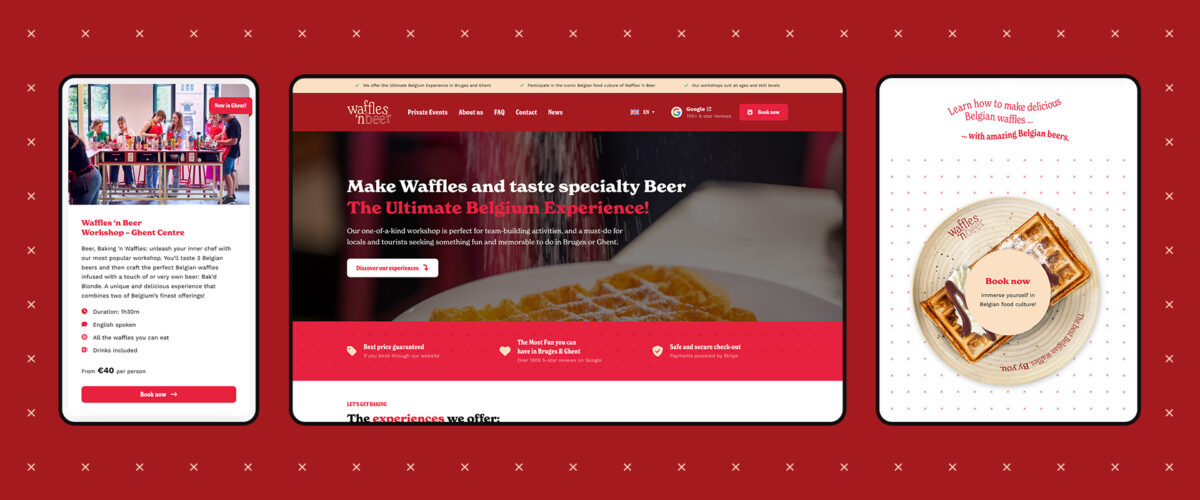 Waffles ’n Beer &bull; DBK.nl - Masters in Online Business | Websites op maat