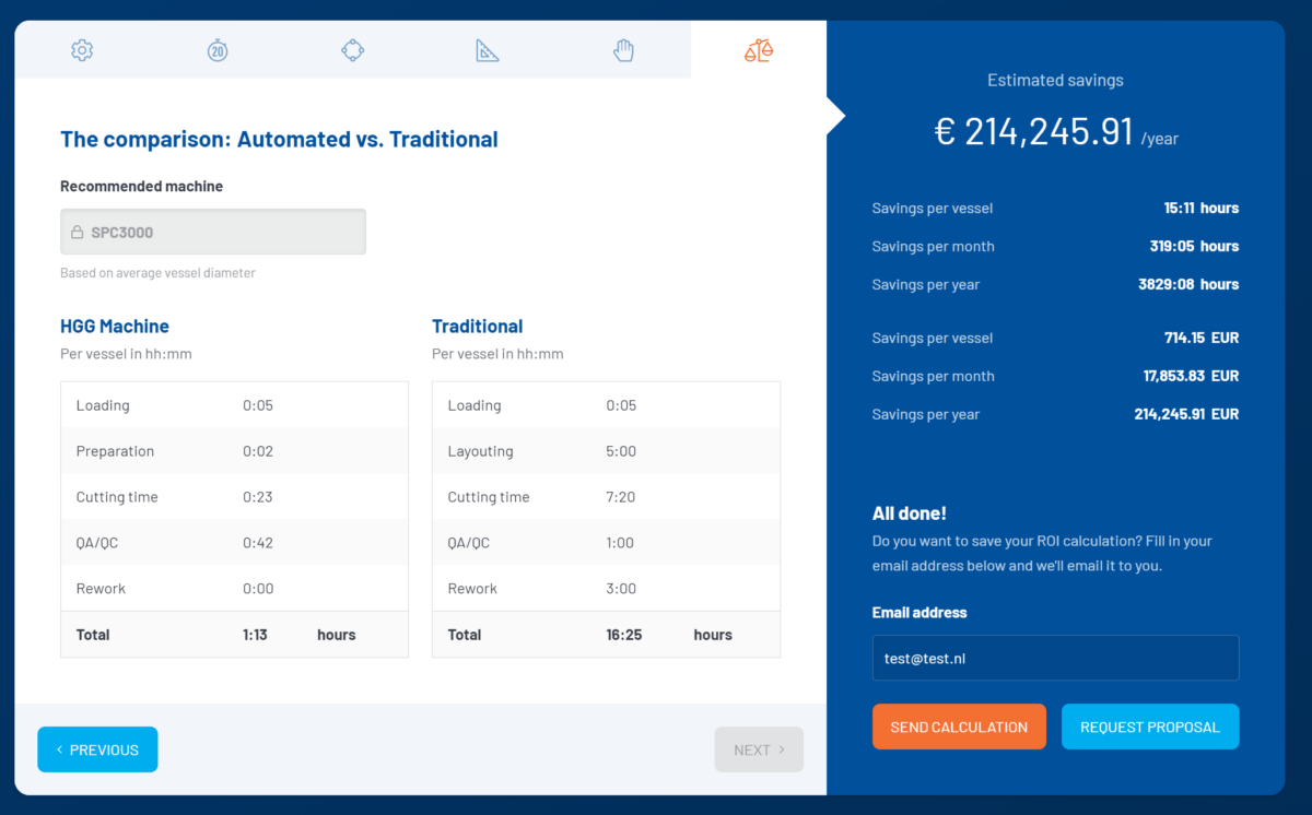 Calculator &bull; DBK.nl - Masters in Online Business | Websites op maat