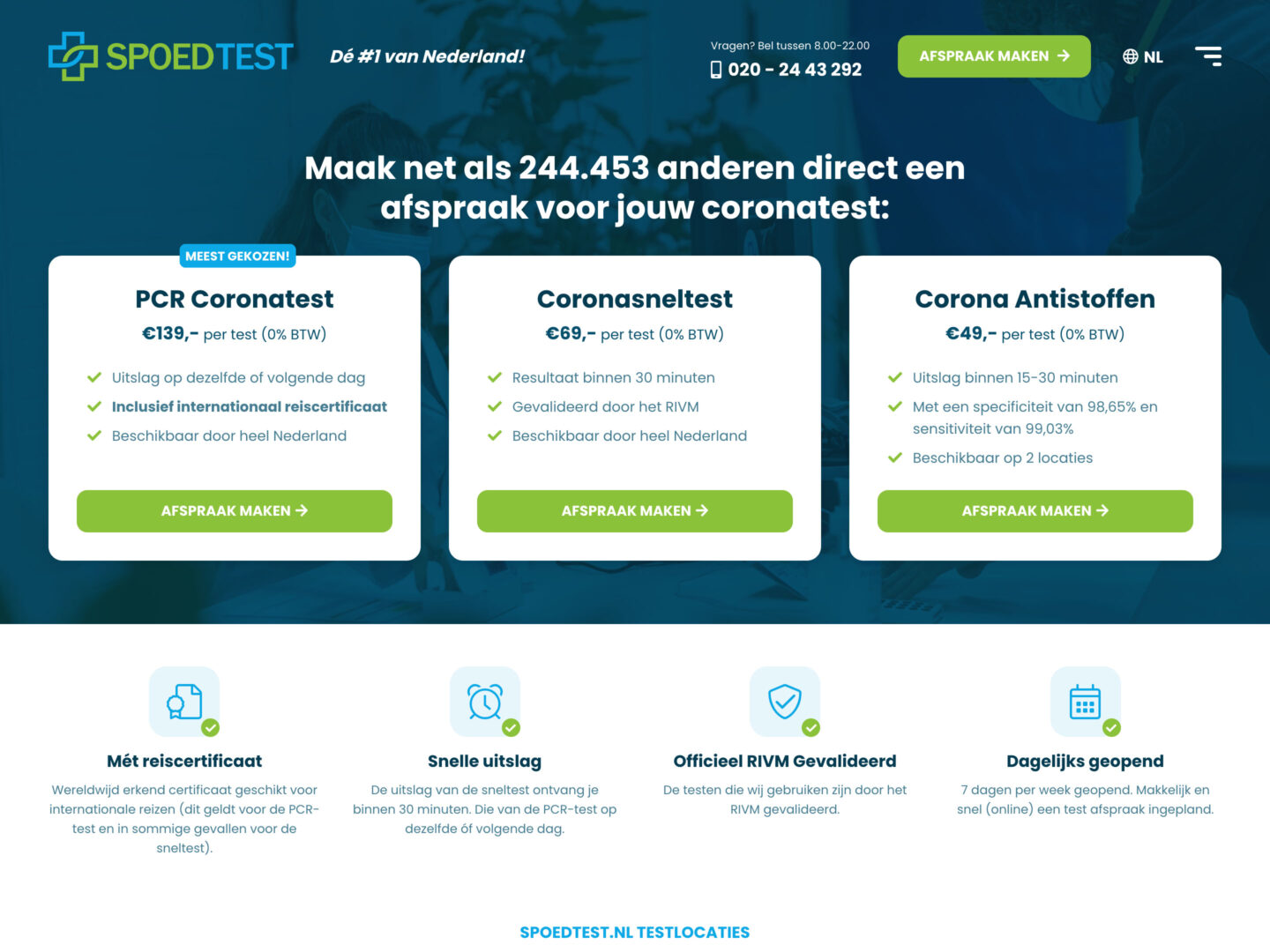 Spoedtest &bull; DBK.nl - Masters in Online Business | Websites op maat