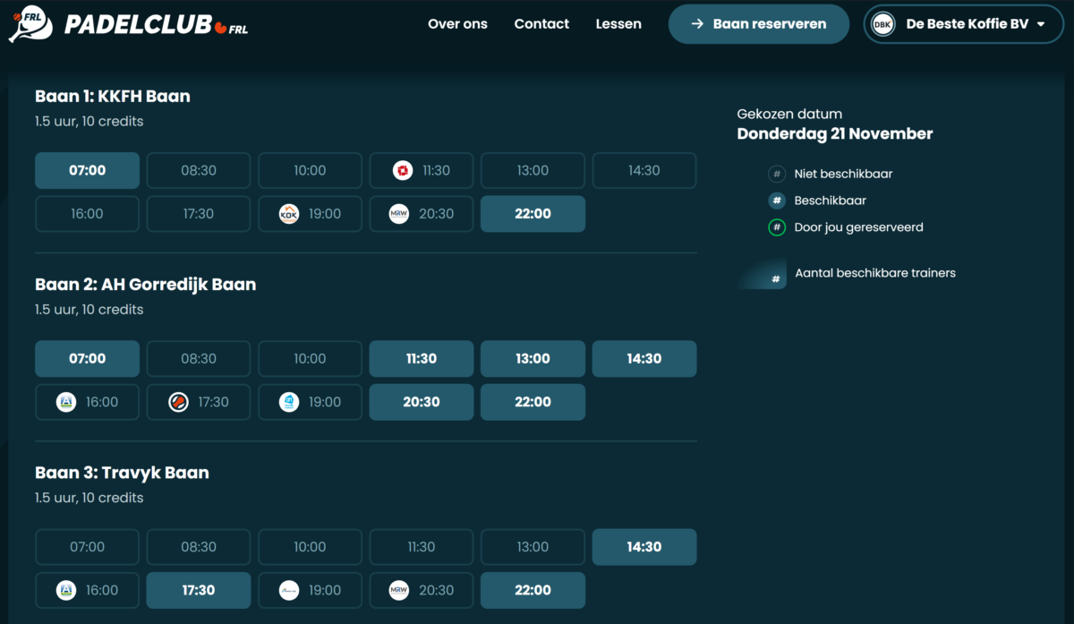 De sportiefste netwerkclub van Friesland! &bull; DBK.nl - Masters in Online Business | Websites op maat